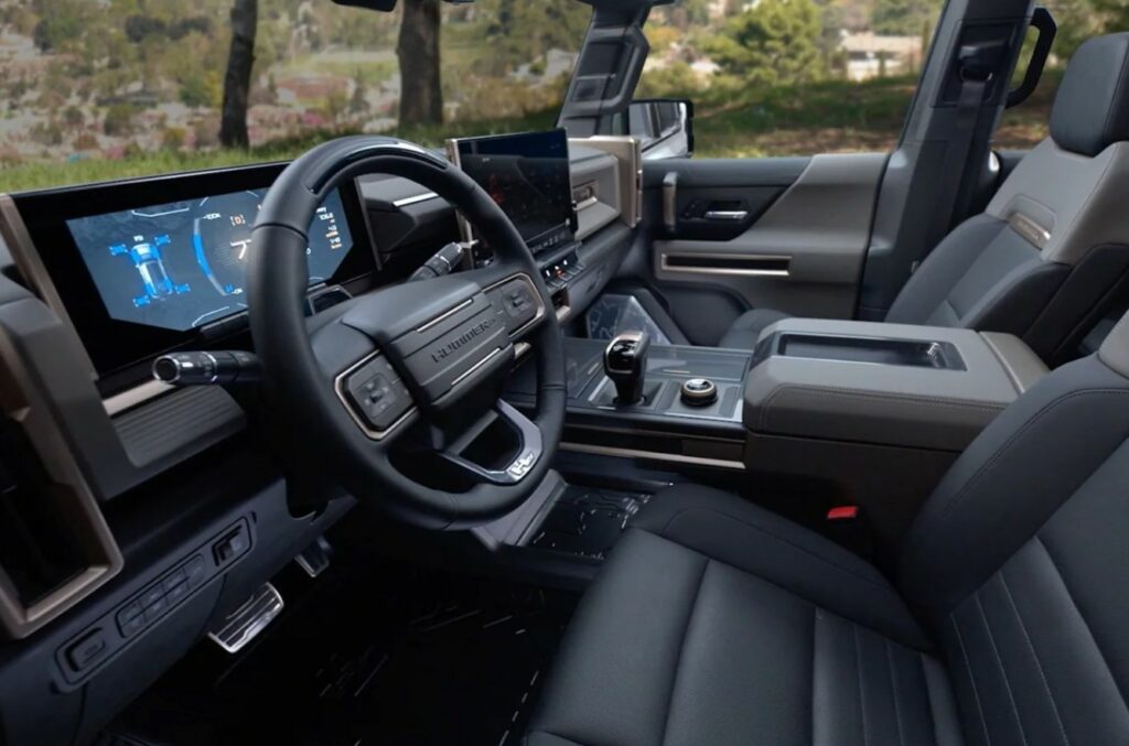 2024 GMC Hummer interior