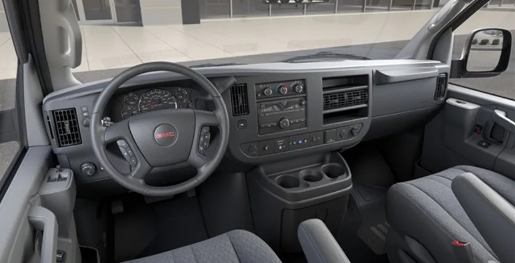 2024 GMC Savana 3500 Passenger Interior