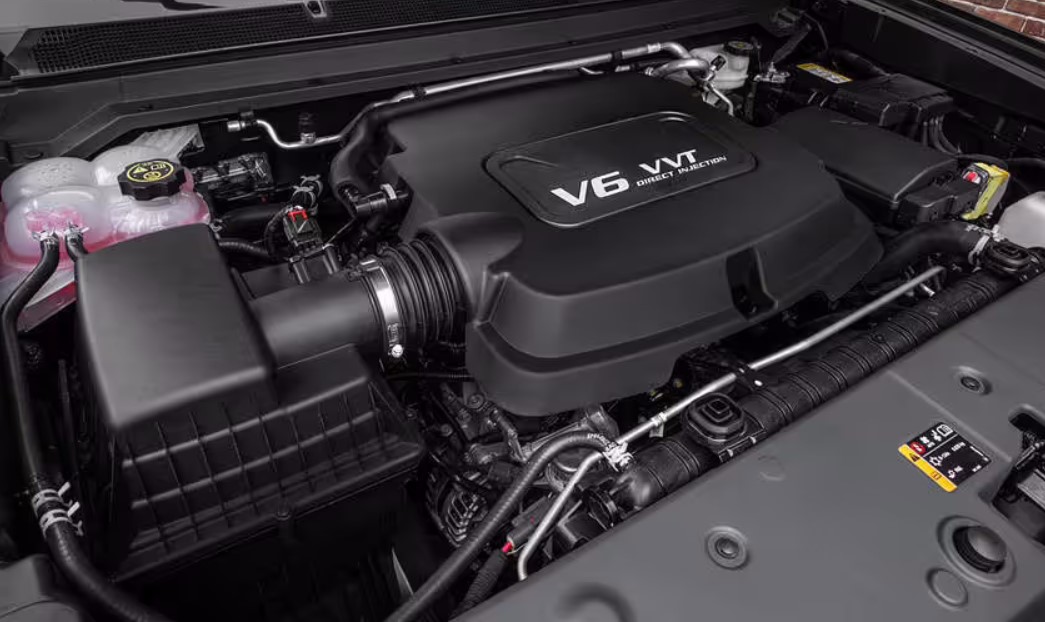  All-New GMC Canyon 2024 Engine