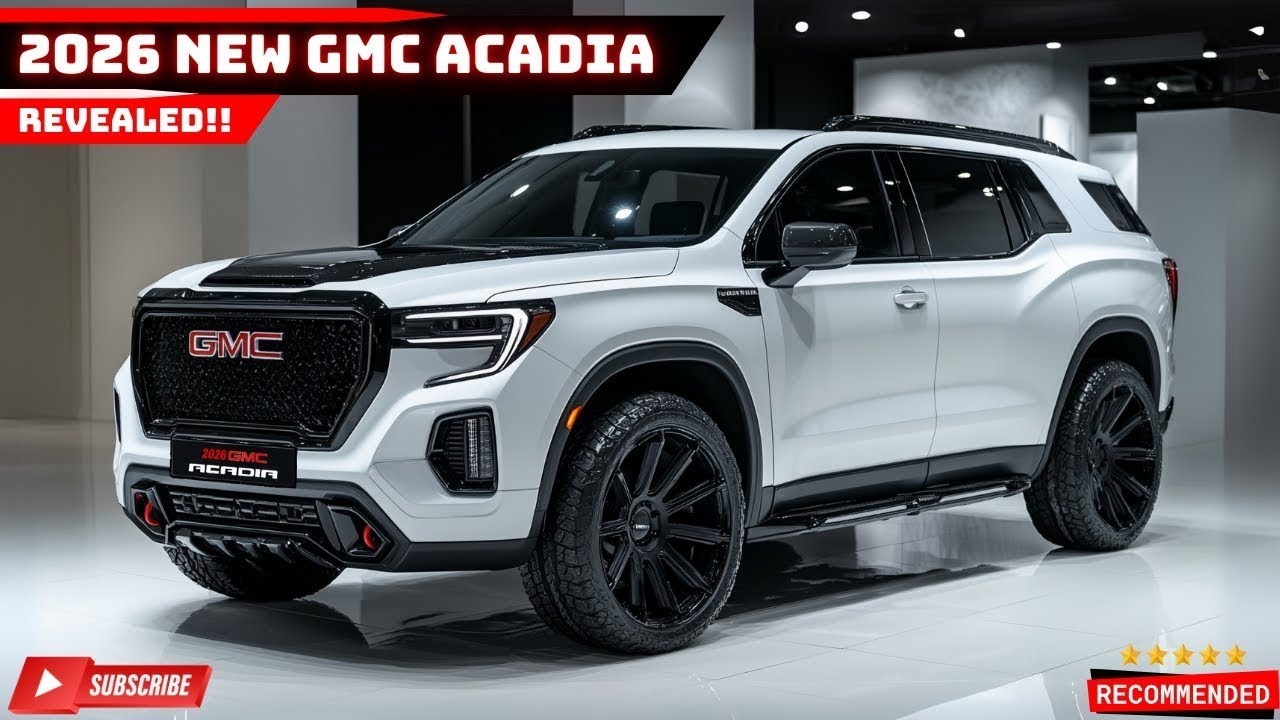 2026 GMC Acadia Review The Ultimate Family SUV With Power Comfort 