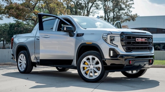 2026 GMC AT4 Pickup Truck In Showroom HighResolution Stock Image 