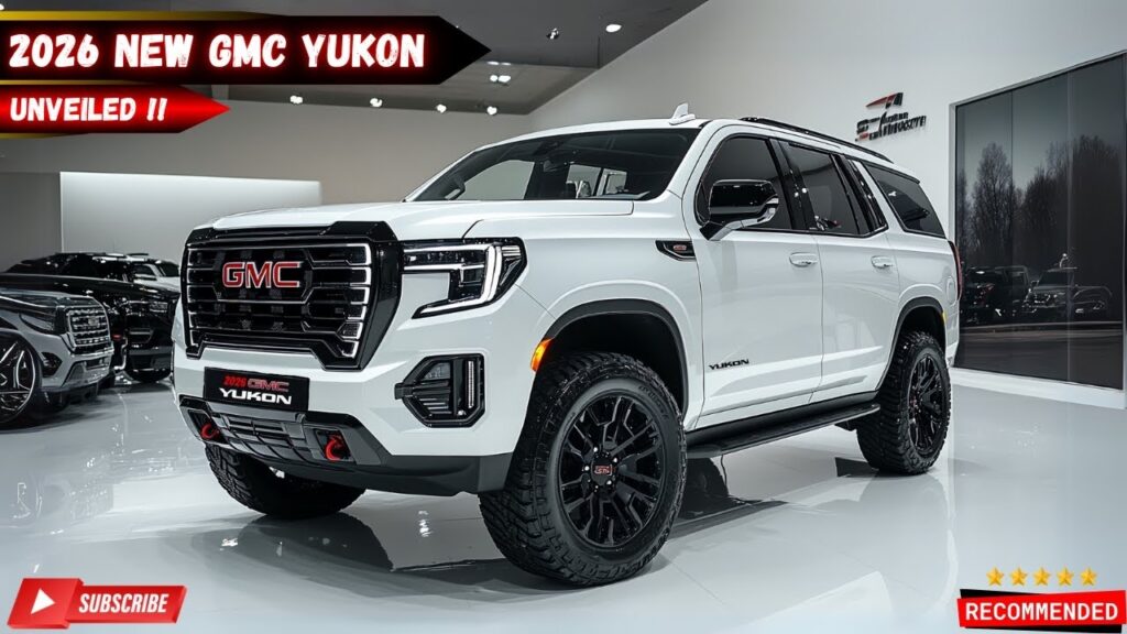 Elevate Your Drive New 2026 GMC Yukon With Unmatched Luxury And