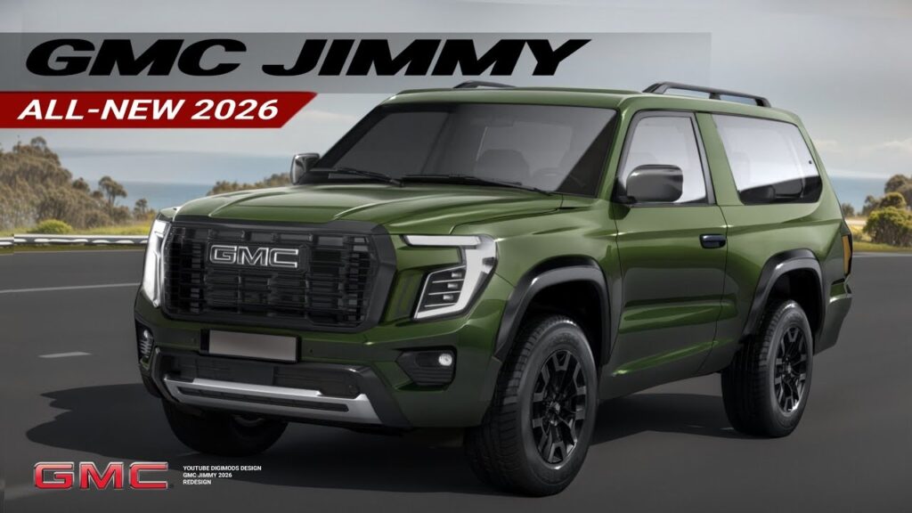 GMC Jimmy 2026 Powerful Exterior Design Revolution REDESIGN YouTube