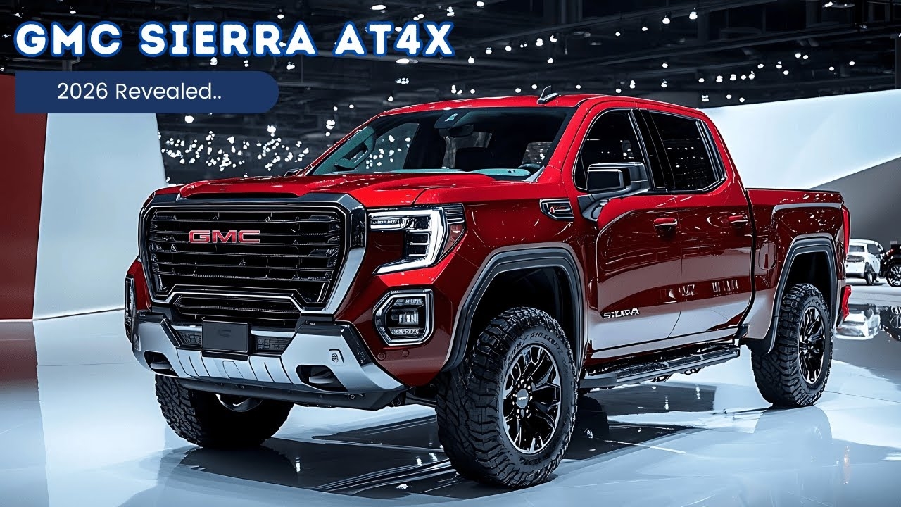 New 2026 GMC Sierra HD AT4X Best Heavy Duty Off Road Truck YouTube